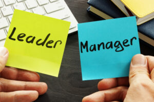 leader vs manager